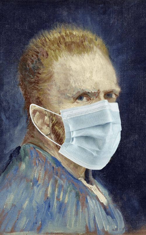 Van Gogh in Face Mask