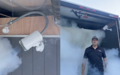 Introducing FlashBang: A New Security Tech Combining Smoke Bombs & Pepper Spray to Subdue Criminals